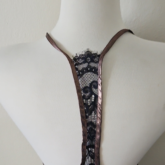 Free People Sunset Shimmer Bronze Backless Dress - Picture 7 of 12